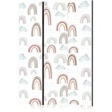  Paravan - Rainbows and Clouds - Rainbows of Various Sizes in Muted Colors Among Rain Clouds in a Pale Blue Shade 135x172 Akustič | shoptok.hr