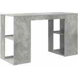  Stol Betonski sivi 130 x 50.5 x 75 cm Konstruirano drvo | shoptok.hr