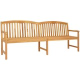  Ručni drveni klupko s ružama Prirodna 228 x 60 x 90 cm | shoptok.hr