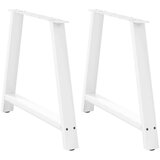  Noge za stolić u obliku slova A 2 kom bijele 90x(72-73) cm | shoptok.hr