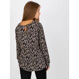 Eight2Nine Blouse-D73771M10971AEN-black-beige Cene