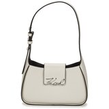 Karl Lagerfeld Torbice za na ramo K/SIGNATURE SM SHOULDER BAG Bela Cene