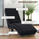  Masažna fotelja naslonjač ​​ležaljka s 8 vibracijskih točaka 5 načina rada 56 x 168 x 84 cm crna | shoptok.hr