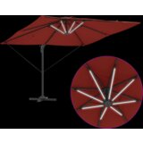Roma svjetiljka s LED lampama u terakoti - 286 x 285 x 270 cm aluminij. | shoptok.hr