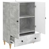  Kreveta Betonska siva 66 x 34,5 x 95 cm Konstruirano drvo | shoptok.hr