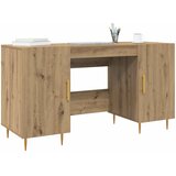  Stol s policom hrast artisan 140 x 50 x 75 cm Konstruirano drvo | Eponuda.ba