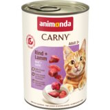  Ekonomično pakiranje animonda Carny adult 24 x 400 g - Govedina i janjetina | shoptok.hr