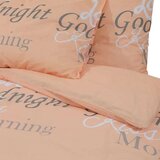  Set posteljine za poplun ružičasti 240 x 220 cm pamučni | shoptok.hr