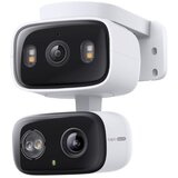 Tp-link Tapo C246D Dual Lens 2K 3MP WiFi bela pan/tilt notranja/zunanja nadzorna kamera | Shoptok.si