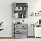  Visoka komoda siva sonome od konstruiranog drva | shoptok.hr