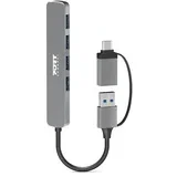 USB razdelilnik Connect 4x USB-A 3.0 SLIM COMBO, (5000007295)