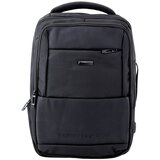  Gradski poslovni ruksak s USB remenom za prsa, crni, 26L 45cm | shoptok.hr