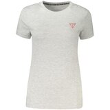 Guess Jeans Ženska Majica Kratkih Rukava Siva | shoptok.hr