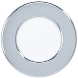 Eglo fueva 5 ugradbena led, 2,7w, 300lm, prom 86, ip44, bijela/krom/plastika | shoptok.hr