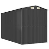 vidaXL Vrtno spremište antracit 192 x 357 x 223 cm pocinčani čelik | shoptok.hr