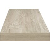  Plutajuća zidna polica boja hrasta 80 x 23,5 x 3,8 cm MDF | Eponuda.com