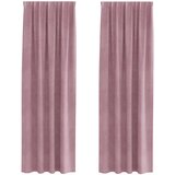  Zavjese za zamračivanje 2 pcs Tamno ružičasta 140 x 260 cm | shoptok.hr