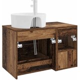  Set namještaja za kupaonicu 2 kom. Staro drvo Konstruirano drvo Smeđa 49,5 x 44,5 x 76 cm | Shoptok.si