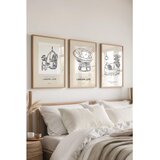 WALLXPERT Č-300547 - 5070 multicolor dekorativni set slika (3 komada) | Eponuda.com