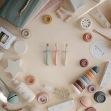 Mushie silikonska zobna ščetka star tradewinds | Shoptok.si