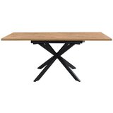 XXXL Jedilna Miza Elio, Barva Hrasta, 90-180x90 | Shoptok.si