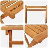 Vrtni set za objed 9 pcs Smeđa Čvrsto drvo akacije | shoptok.hr