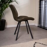 MID.YOU SET STOLOV, kovina, tekstil temno zelena | Shoptok.si