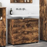  Kupaonski ormar s ladicama Dimljeni hrast 76,5 x 35 x 64 cm | shoptok.hr