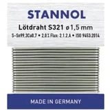 žica za lemljenje 14gr 1.5mm Sn99Cu1 472286
