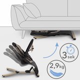 Kidwell RUBI Crno/Zlatna dječja ležaljka | shoptok.hr