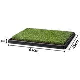  Pasje stranišče z umetno travo 60 x 40 cm | Shoptok.si