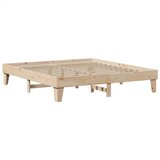 vidaXL Posteljni okvir brez vzmetnice 180x200 cm trdna borovina | Shoptok.si