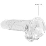 REALROCK Realistic Dildo with Balls 7" 17 cm Transparent | shoptok.hr