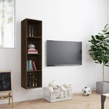 Ormarić za knjige / TV boja hrasta 143x30x36 cm drveni | Eponuda.com