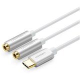 Ugreen kabel USB-C na 3.5 mm avdio 2x 30732, 25cm | Shoptok.si