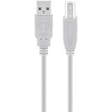 Goobay Kabal za printer USB-A na USB-B 1.8m sivi | Eponuda.ba
