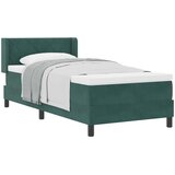  Krevet s opruga kutije Tamnozelena 200 x 100 cm Baršun | shoptok.hr