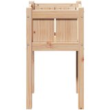  Vrtna saksija Priroda 40 x 40 x 70 cm Čvrsto borovo drvo | shoptok.hr