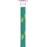  Brodski konop zeleni 4 mm 500 m od polipropilena | shoptok.hr