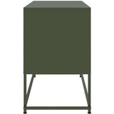 vidaXL TV ormarić maslinastozeleni 100,5x39x60,5 cm čelični | shoptok.hr