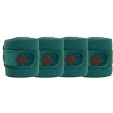 Kentucky Horsewear Polar flis povoji "Velvet" - temno zelena Cene