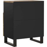  Noćni ormarić 50x33x62 masivno drvo bagrema i konstruirano drvo | shoptok.hr