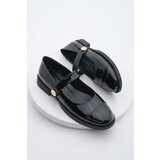 Marjin Women's Loafer Velcro Casual Shoes Valsey Black Patent Leather cene