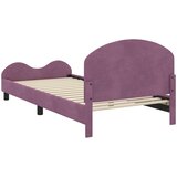  za djecu s uzglavljem Ljubičasta 90 x 190 cm Baršun | shoptok.hr