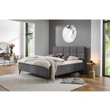 Meise Möbel Antracitno siva zakonska postelja 200x200 cm Paulo – | Shoptok.si