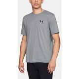Under Armour Men's T-Shirt Sportstyle Left Chest SS Grey L