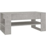  Stolić za kavu boja betona 102 x 55 x 45 cm konstruirano drvo | shoptok.hr