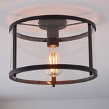 Endon 101540 - stropna svetiljka hopton 1xE27/10W/230V crna | Eponuda.com