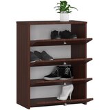 AKORD Rubin Omarica Za Čevlje, 4 Preklopna Vrata, Wenge, (5000332867) | Shoptok.si
