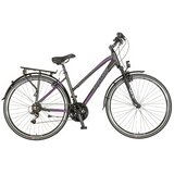 Visitor Bicikla tour Terra Lady 28/amortizer 19 V-BRAKE/18 brzina/sivo-ljubičasti | Eponuda.com